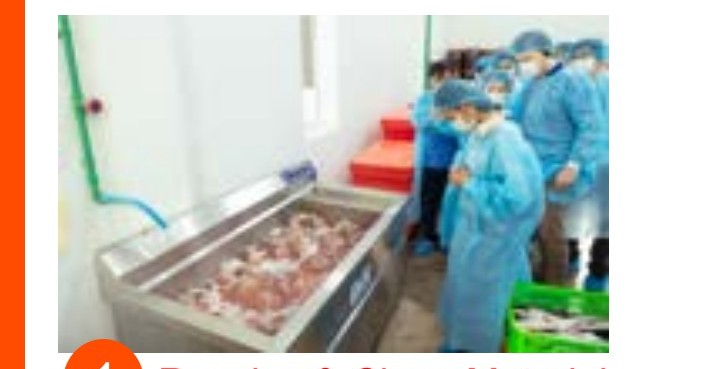 Raw material cleaning